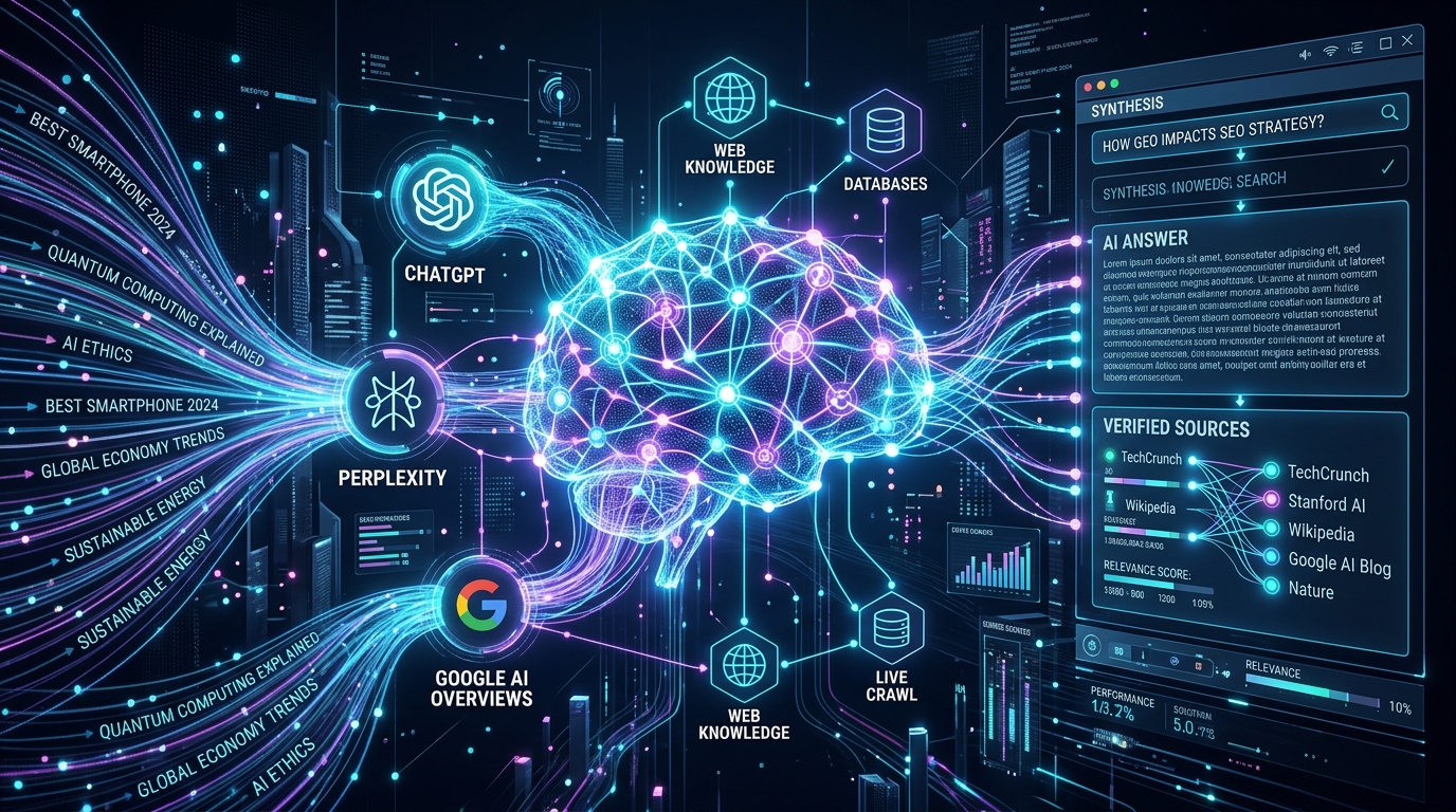 Generative Engine Optimization GEO and AI Search Ranking Architecture in ChatGPT and Perplexity - NEXUS LABS