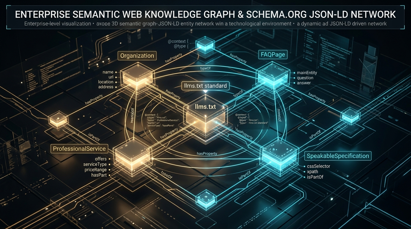 Enterprise Semantic Web Knowledge Graph and Schema.org JSON-LD Network - NEXUS LABS