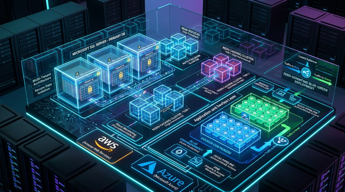 Enterprise Multi-Tenant SQL Server and Cloud DevOps Blue-Green Deployment Architecture - NEXUS LABS