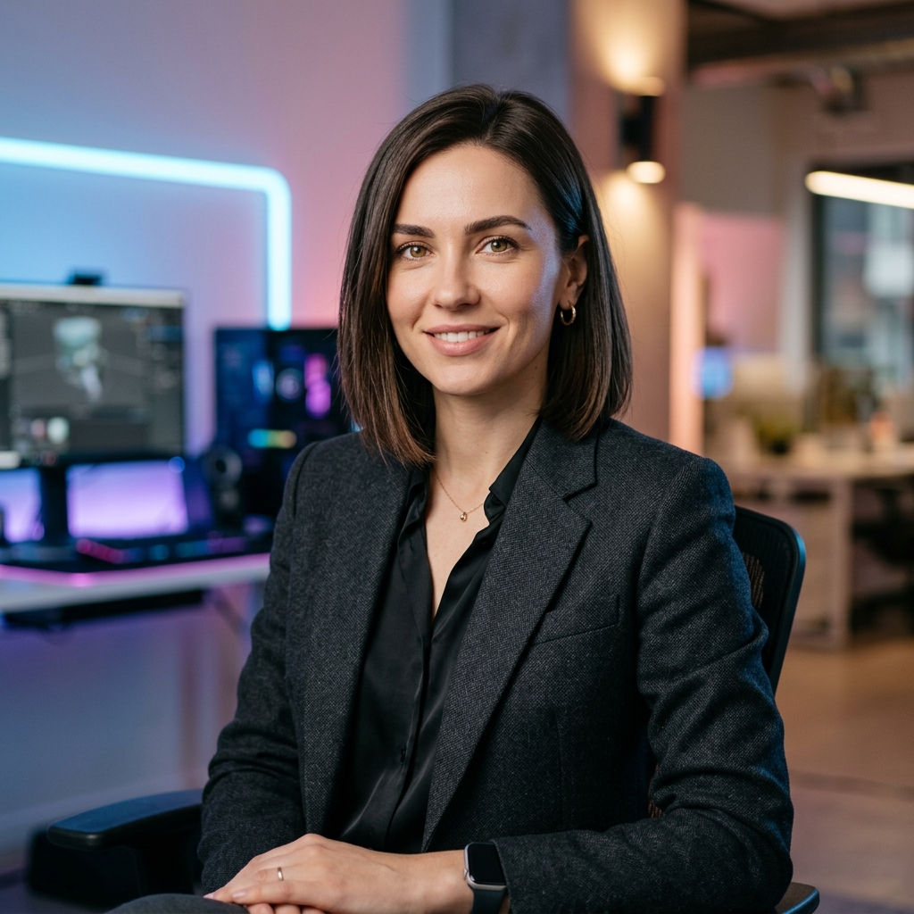 Sophia Sterling - VP of Product Engineering at Aura Gaming Studio